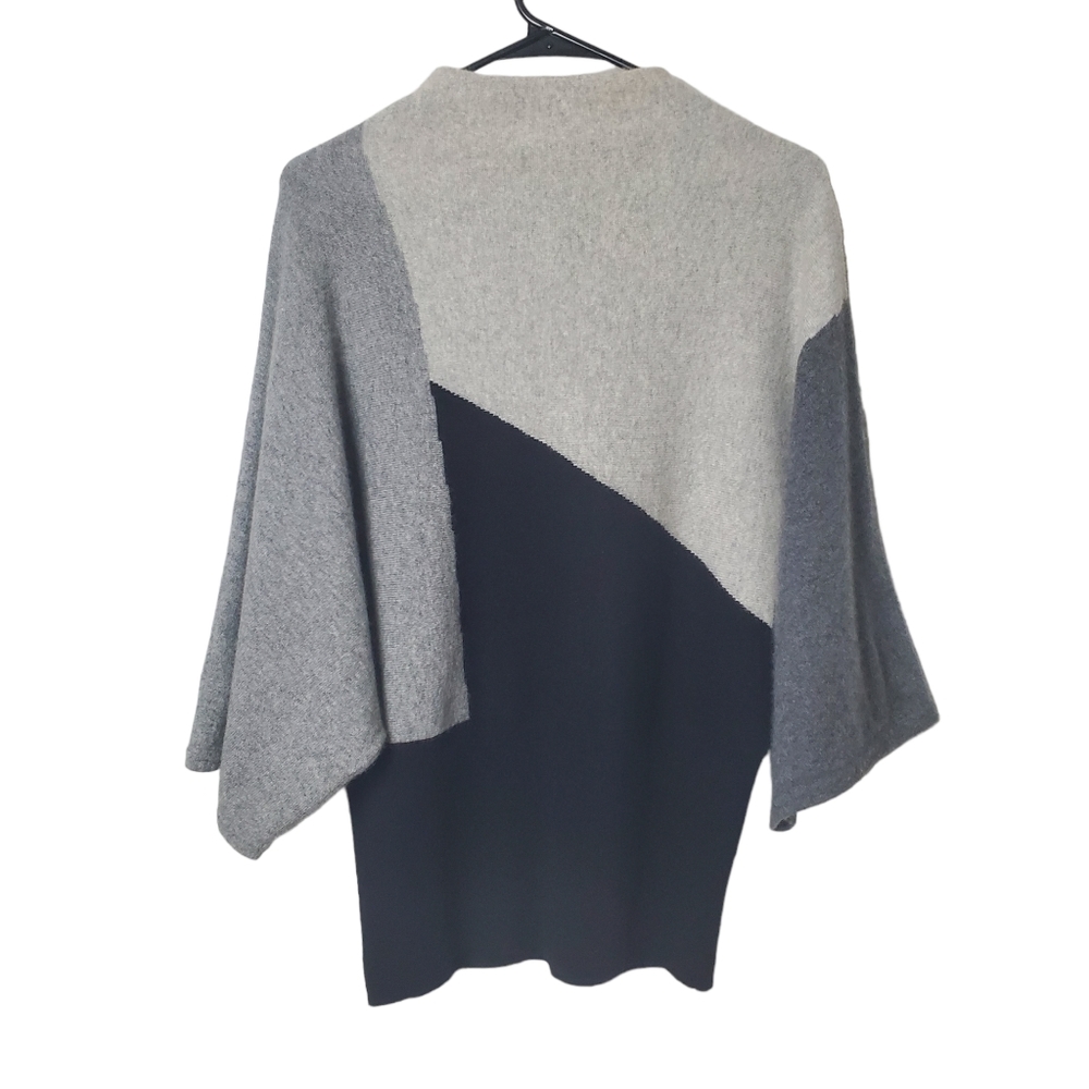 Prive Cashmere | 100% Cashmere Sweater  | Black Grey | M